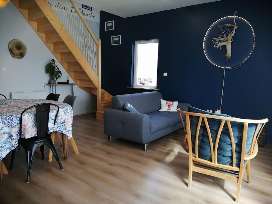Les Ganivelles, Maison A 350 M De La Plage Bretteville-sur-Ay 外观 照片